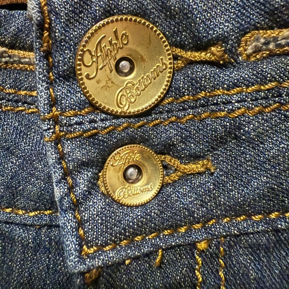 Vintage Rare Apple Bottoms Blue Jeans Classic Fit Size 11/12 - Picture 8 of 12